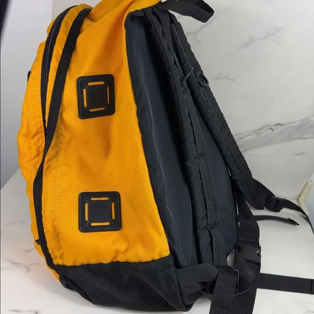 Eastpak Yellow Black Utility Backpack Travel Hiking School Bag Unisex USA